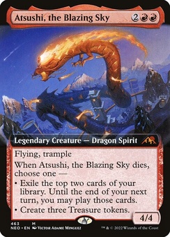 Atsushi, the Blazing Sky (extended art)