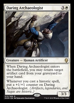 Daring Archaeologist (prerelease promo)
