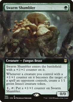 Swarm Shambler (extended art foil)