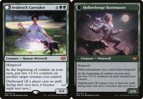 Avabruck Caretaker // Hollowhenge Huntmaster