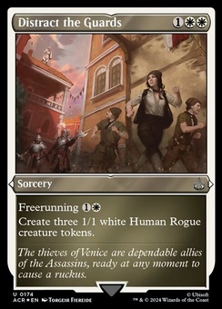 Distract the Guards (etched)
