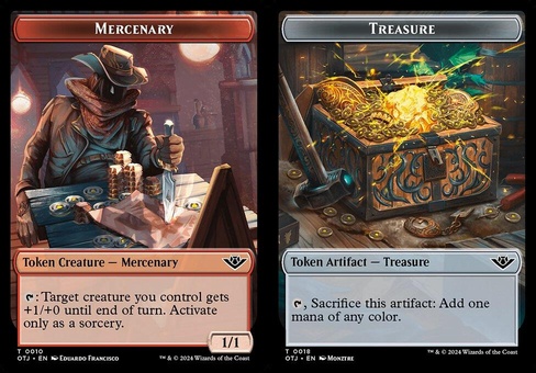 Mercenary // Treasure (token)