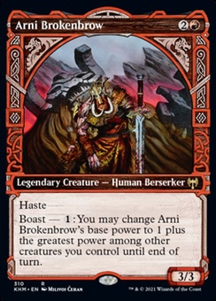 Arni Brokenbrow (showcase - foil)
