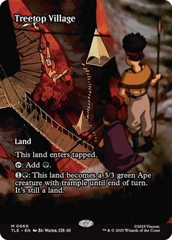 Treetop Village (borderless foil)