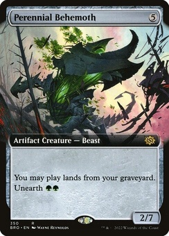 Perennial Behemoth (extended art foil)