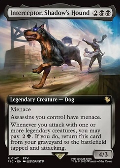 Interceptor, Shadow's Hound (extended art)