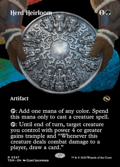 Herd Heirloom (borderless showcase foil)