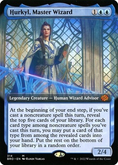 Hurkyl, Master Wizard (extended art foil)