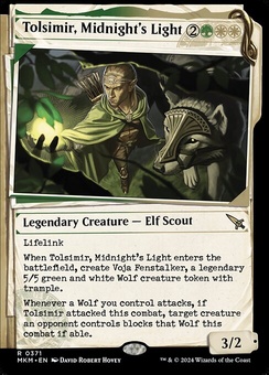 Tolsimir, Midnight's Light (showcase foil)