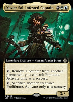 Xavier Sal, Infested Captain (extended art)