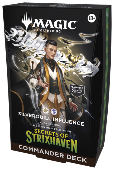 Secrets of Strixhaven: "Silverquill Influence" Commander Deck