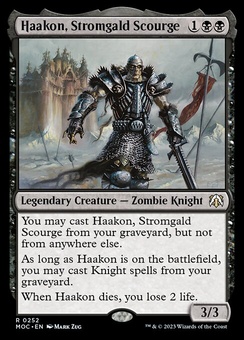 Haakon, Stromgald Scourge