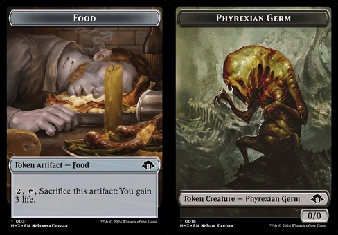 Food // Phyrexian Germ (token foil)