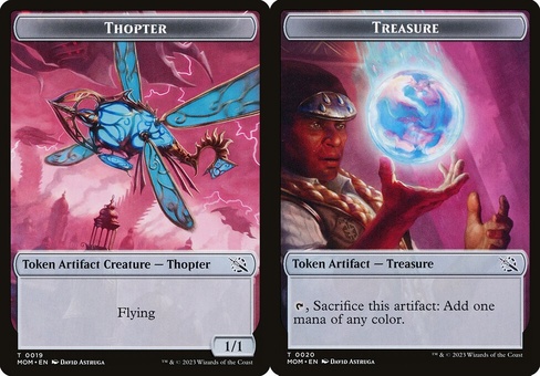 Thopter // Treasure #20 (token - foil)