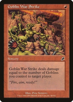 Goblin War Strike (SCG CN EX)