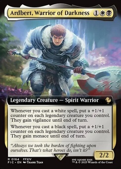 Ardbert, Warrior of Darkness (extended art)