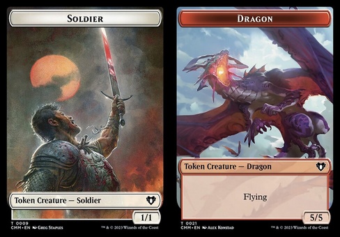Soldier // Dragon (token)