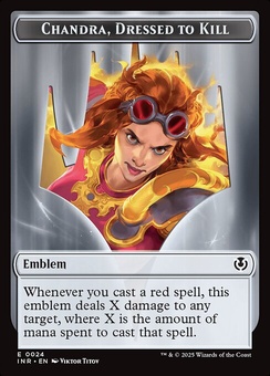 Chandra, Dressed to Kill Emblem (token)