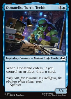 Donatello, Turtle Techie (foil)
