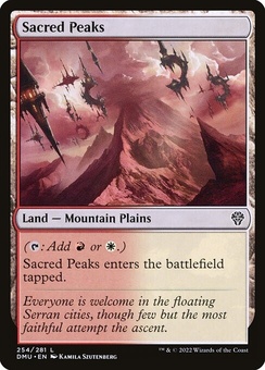Sacred Peaks (foil)