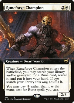Runeforge Champion (extended art)