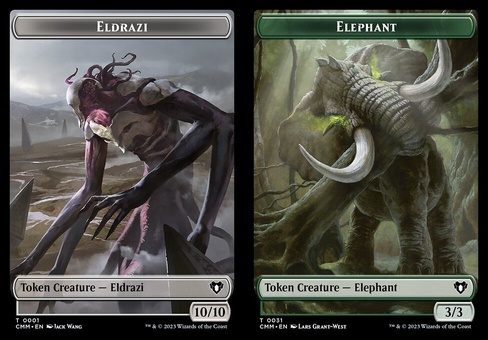 Eldrazi // Elephant (token)