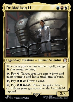 Dr. Madison Li (surge foil)