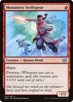 Monastery Swiftspear (foil)