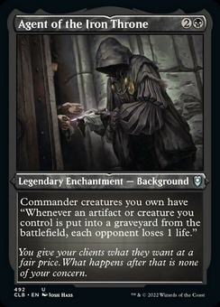 Agent of the Iron Throne (etched foil)