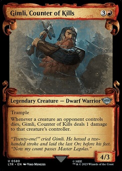 Gimli, Counter of Kills (scroll)