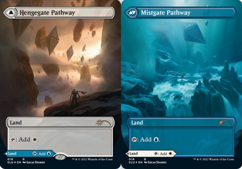 Hengegate Pathway // Mistgate Pathway (borderless foil)