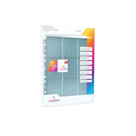 Gamegenic - 9-Pocket stránky do alba - Sideloading - Transparent (10ks)