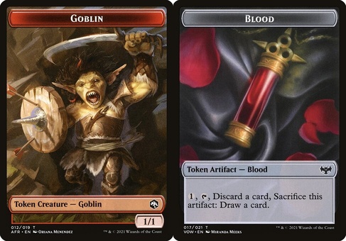 Goblin (AFR) // Blood (token)