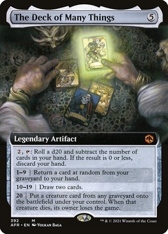 The Deck of Many Things (extended art)