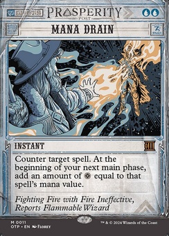 Mana Drain (borderless showcase)