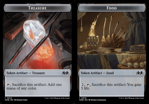 Treasure // Food #10 (token foil)