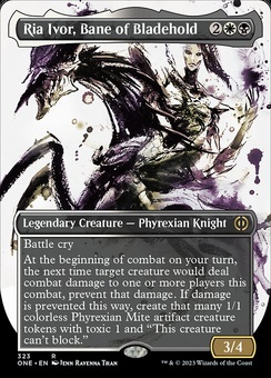 Ria Ivor, Bane of Bladehold (borderless compleat foil)