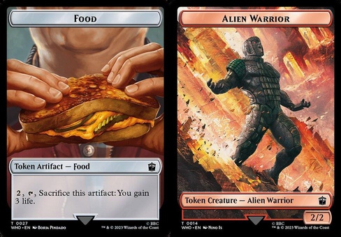 Food #027 // Alien Warrior (token)