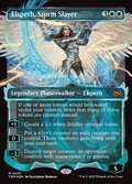 Elspeth, Storm Slayer (borderless showcase foil)