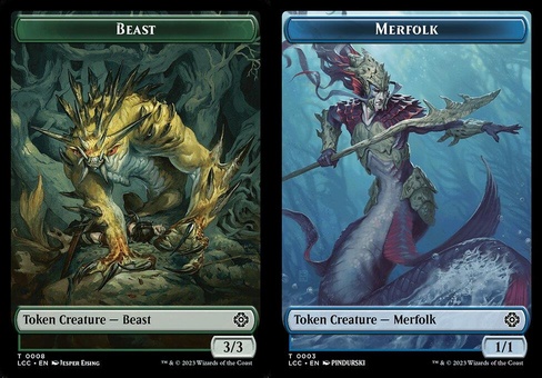 Beast // Merfolk (token)