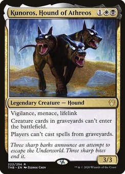 Kunoros, Hound of Athreos (foil)
