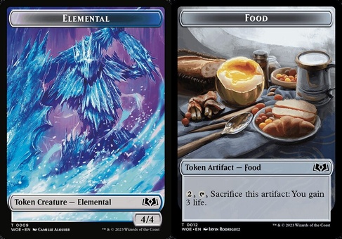 Elemental // Food #12 (token foil)