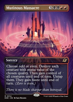 Mutinous Massacre (borderless foil)