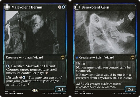 Malevolent Hermit // Benevolent Geist