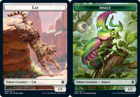 Cat // Insect (token - foil)