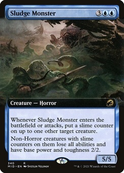 Sludge Monster (extended art)