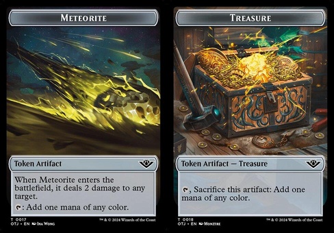 Meteorite // Treasure (token foil)