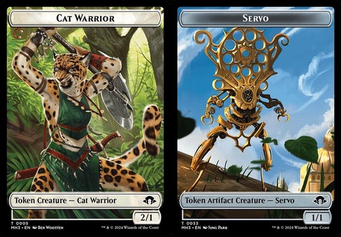 Cat Warrior // Servo (token foil)