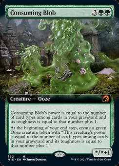 Consuming Blob (extended art - foil)
