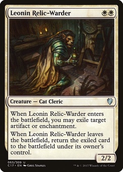 Leonin Relic-Warder (mystery booster)